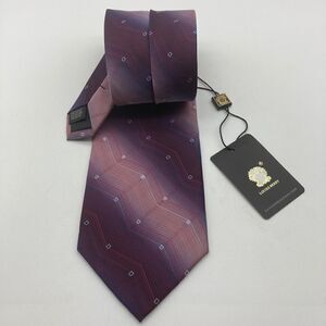 NWT Louies Berry Men’s Tie Multicolor Italy Styled
